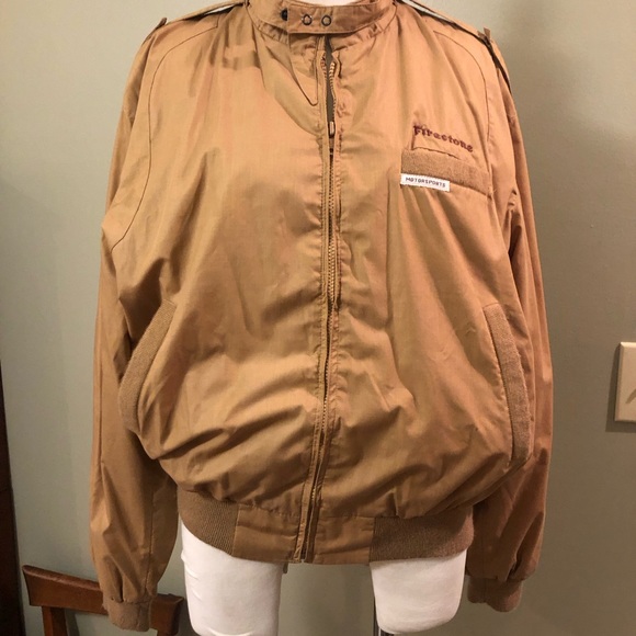 Other - Vintage FIRESTONE MOTORSPORTS jacket size L  made by upstream racing division.